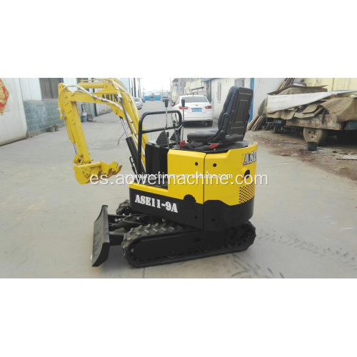 Venta de miniexcavadoras AW12 1200KGS 1.2 toneladas más vendidas en China Canadá EE. UU. Europa con CE